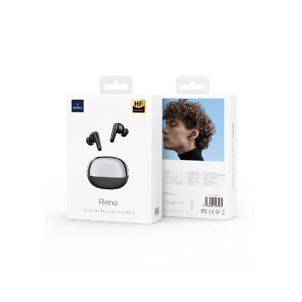 Wiwu T19 Reno Series TWS In-Ear Bluetooth v5.3 Headphones White