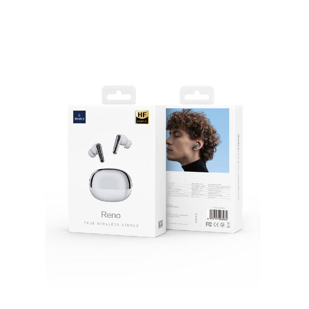 Wiwu T19 Reno Series TWS In-Ear Bluetooth v5.3 Headphones Black