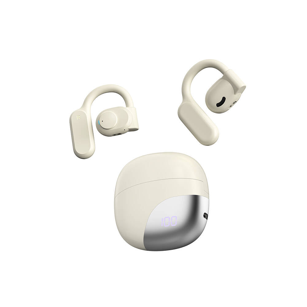 Wiwu T20 Openbuds TWS In-Ear Bluetooth v5.3 Earphones Cream