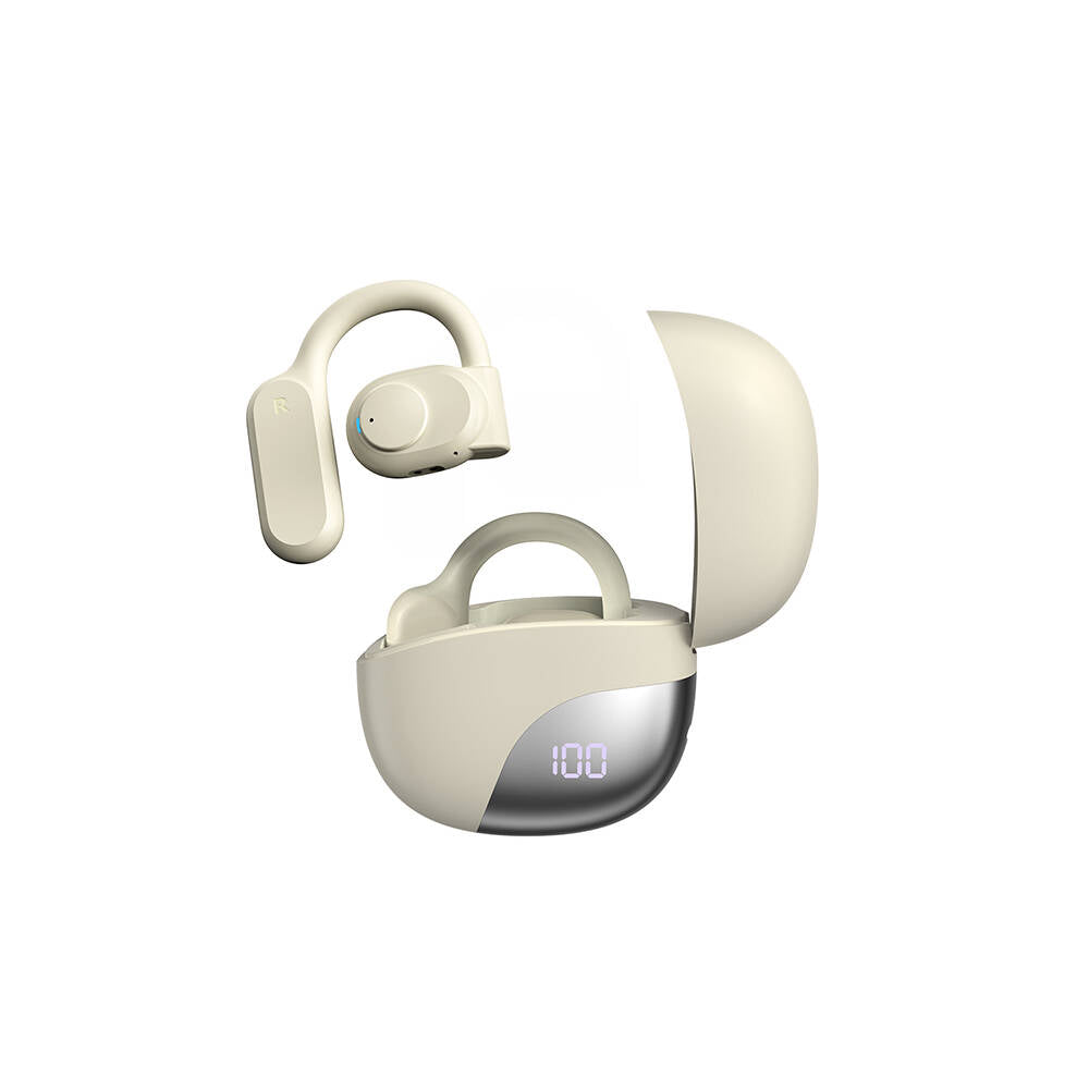 Wiwu T20 Openbuds TWS In-Ear Bluetooth v5.3 Earphones Cream