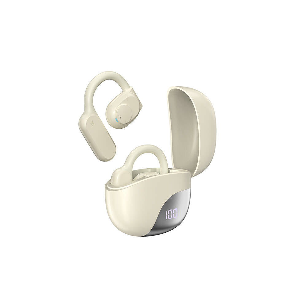 Wiwu T20 Openbuds TWS In-Ear Bluetooth v5.3 Earphones Cream