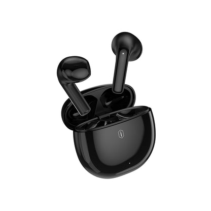 Wiwu T31 ENC Teknolojili TWS Kulak İçi Bluetooth Kulaklık v5.4 Siyah