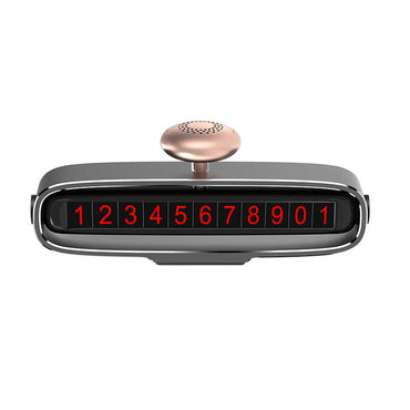 Wiwu TC-001 Vehicle Scented Parking Numbering Device Black
