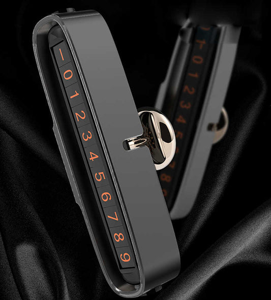 Wiwu TC-001 Vehicle Scented Parking Numbering Device Black