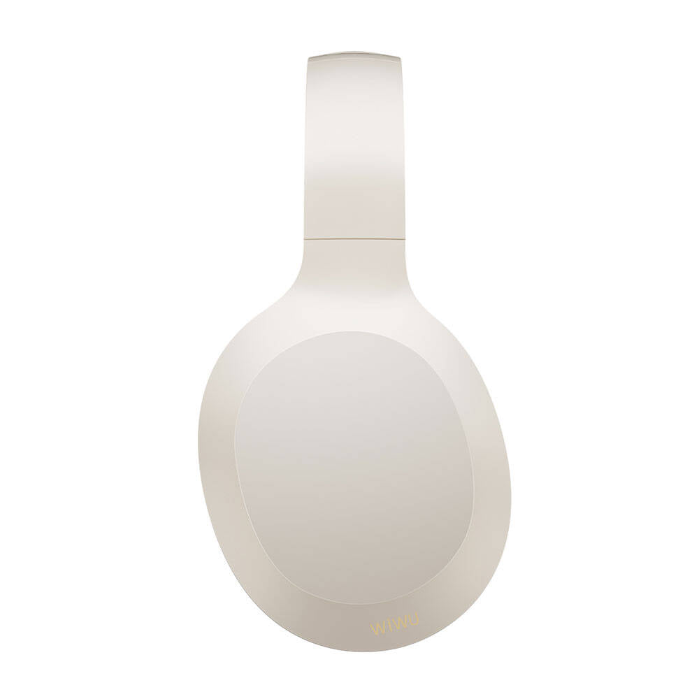Wiwu TD-01 Bach Series Foldable Over-Ear Bluetooth Headphones Cream 