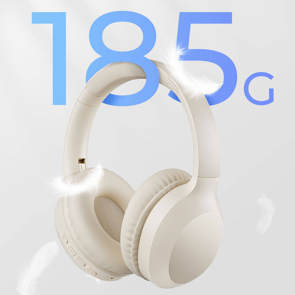 Wiwu TD-01 Bach Series Foldable Over-Ear Bluetooth Headphones Black 