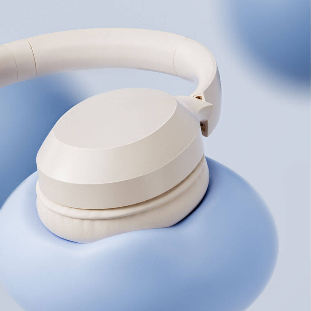 Wiwu TD-01 Bach Series Foldable Over-Ear Bluetooth Headphones Cream 