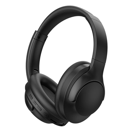 Wiwu TD-08 Elite Series Adjustable Pure Bass Hi-Fi Over-Ear Bluetooth Headphones v5.3 Black 