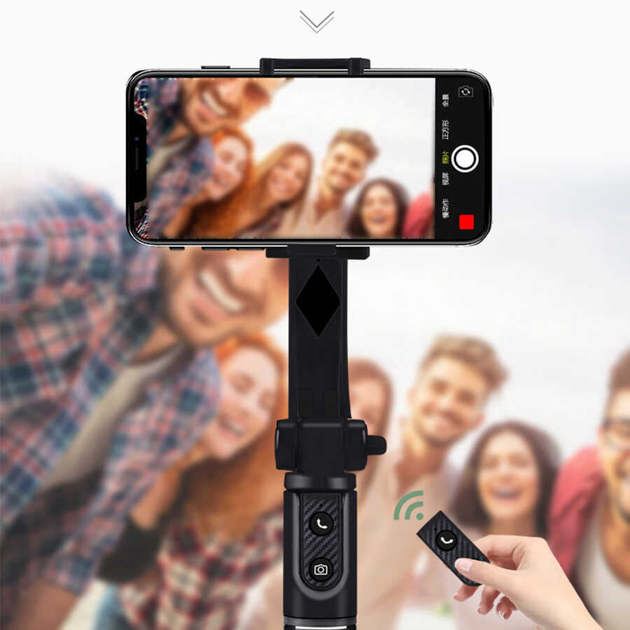 Wiwu TGS-301 Multifunctional Selfie Stick Black