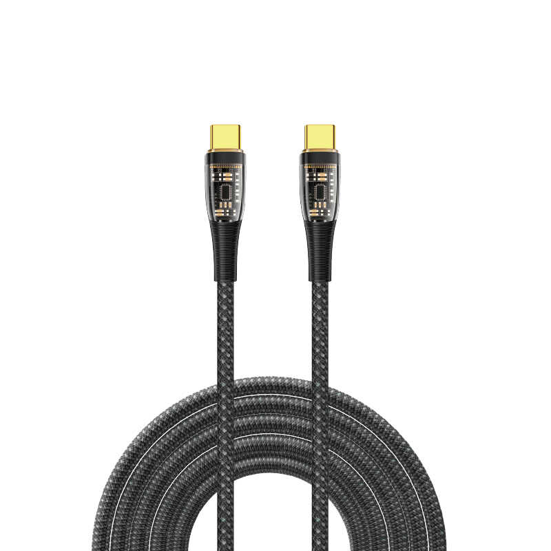 Wiwu TM02 Type-C to Type-C PD Data Cable 480Mbps 100W 2 meters Black