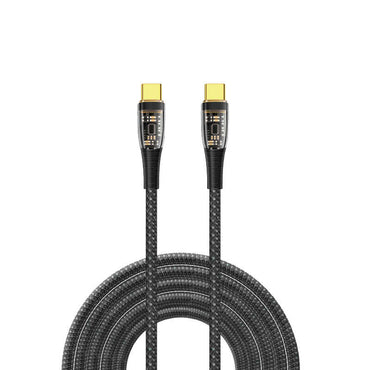 Wiwu TM02 Type-C to Type-C PD Data Cable 480Mbps 100W 2 meters Black