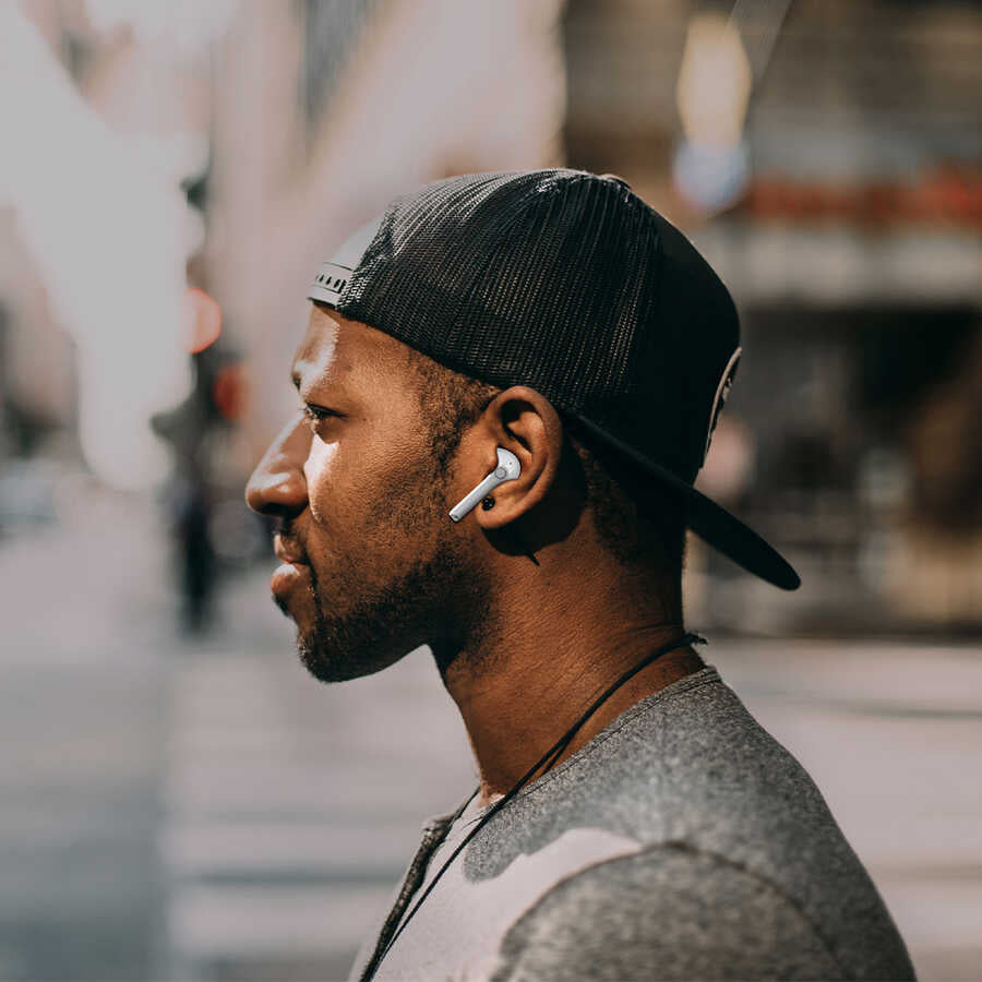 Wiwu TWS06 Bluetooth Headphones Black