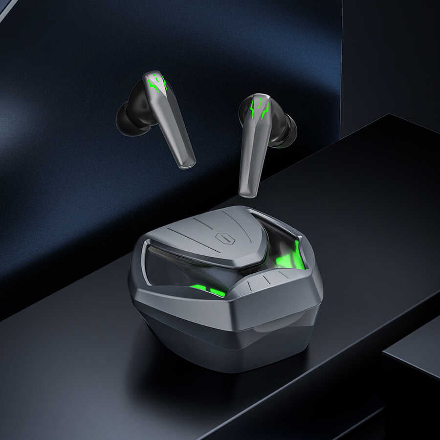 Wiwu TWS07 Bluetooth Headphones Gray 