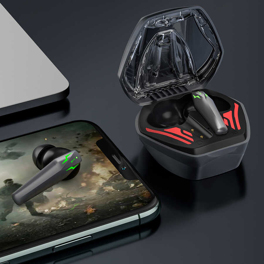 Wiwu TWS07 Bluetooth Headphones Gray 
