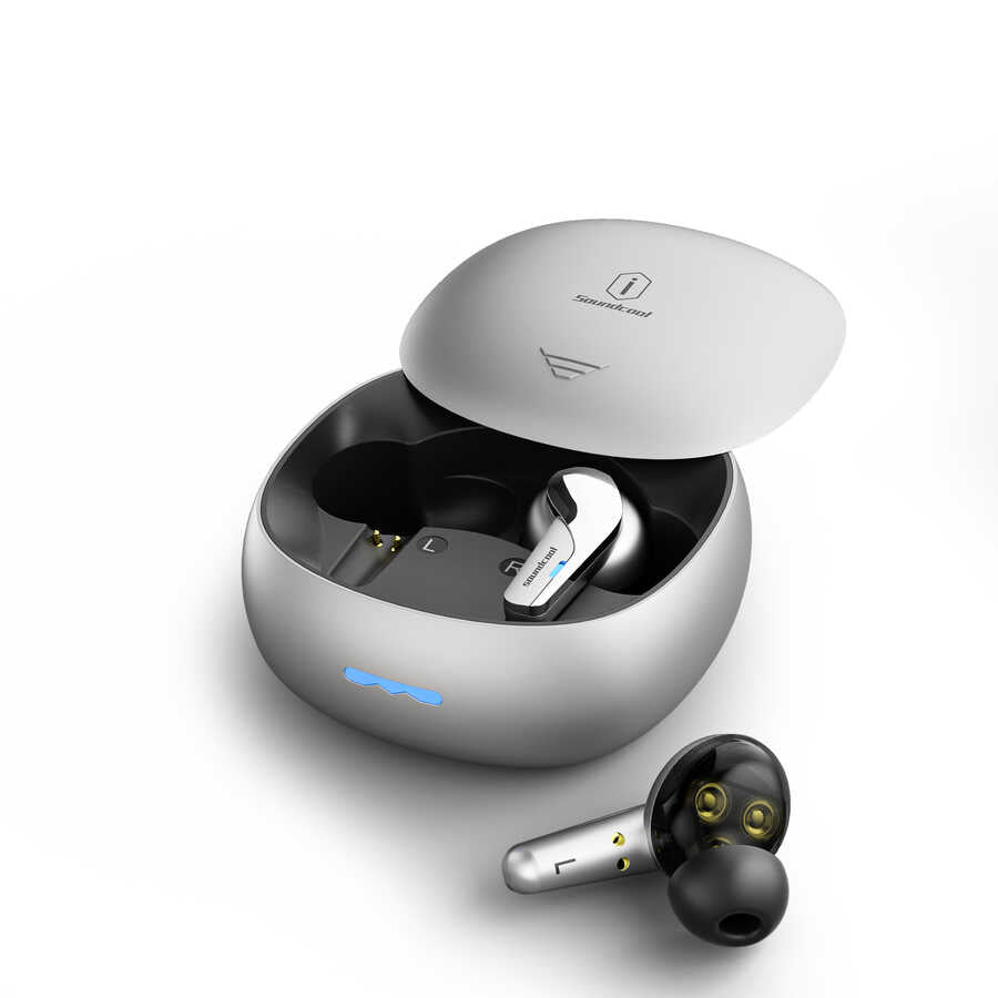 Wiwu TWS09 Bluetooth Headphones Gray 