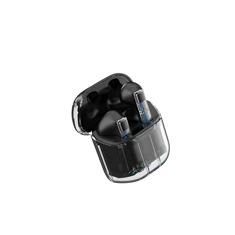 Wiwu TWS11 Transparent Design Ghost In-Ear Bluetooth Earphones Orange 