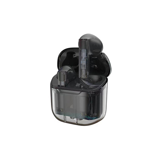 Wiwu TWS11 Transparent Design Ghost In-Ear Bluetooth Earphones Black 