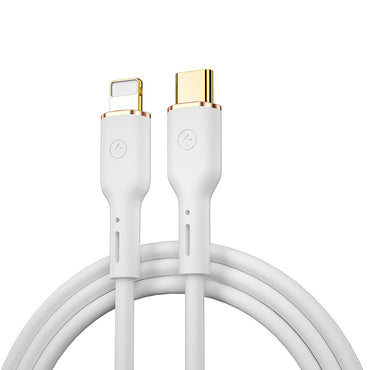 Wiwu Vigor YQ-01 Type-C to Lightning Flexible PD Data Cable 27W 480Mbps 1.2M Black 