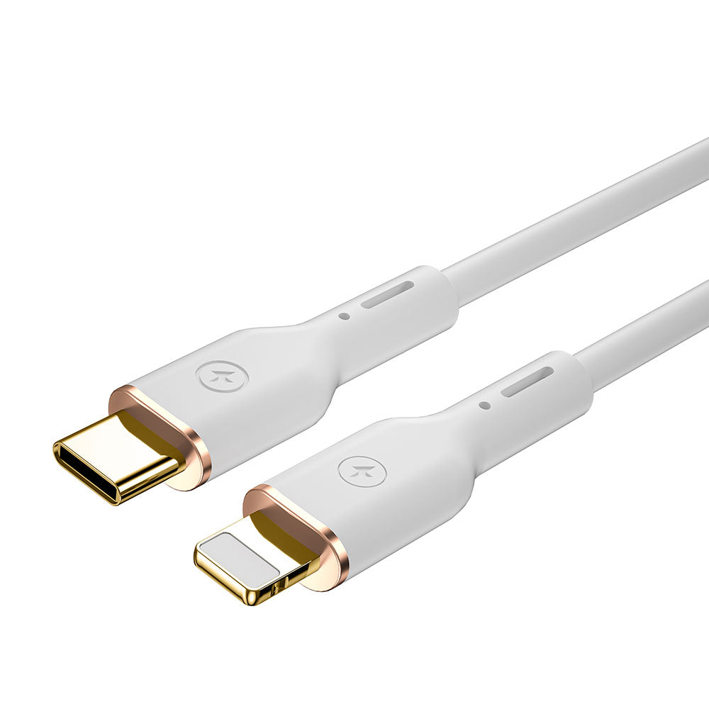 Wiwu Vigor YQ-01 Type-C to Lightning Flexible PD Data Cable 27W 480Mbps 1.2M Black 