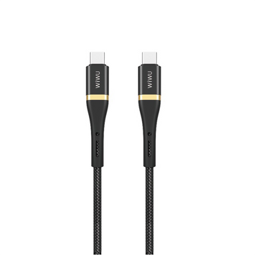 Wiwu Wi-C010 Elite Series Type-C to Type-C Fast Charging Data and Charging Cable 100W 2m Black 