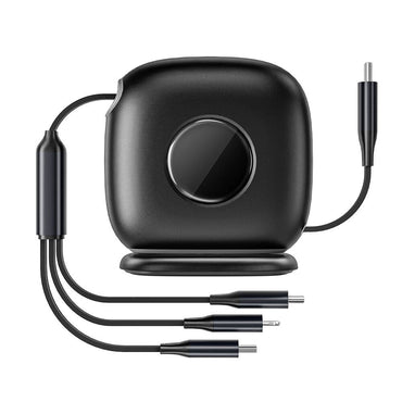 Wiwu Wi-C012 Desktop Organizer Type-C to C+L+M Fast Charging Cable 1.2M Black