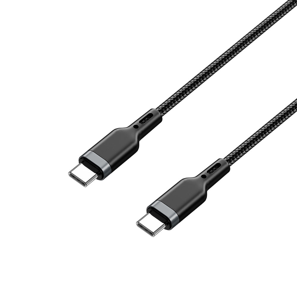 Wiwu Wi-C013 Platinum Series Type-C to Type-C Fast Charging Data and Charging Cable 100W 2M Black