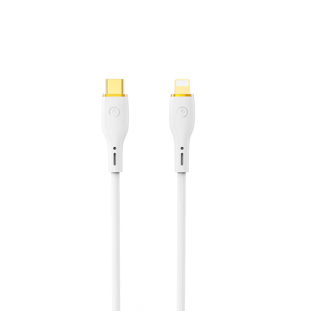 Wiwu Wi-C018 Vigor Series Type-C to Lightning PD Data Cable 30W 1.2 Meters White 