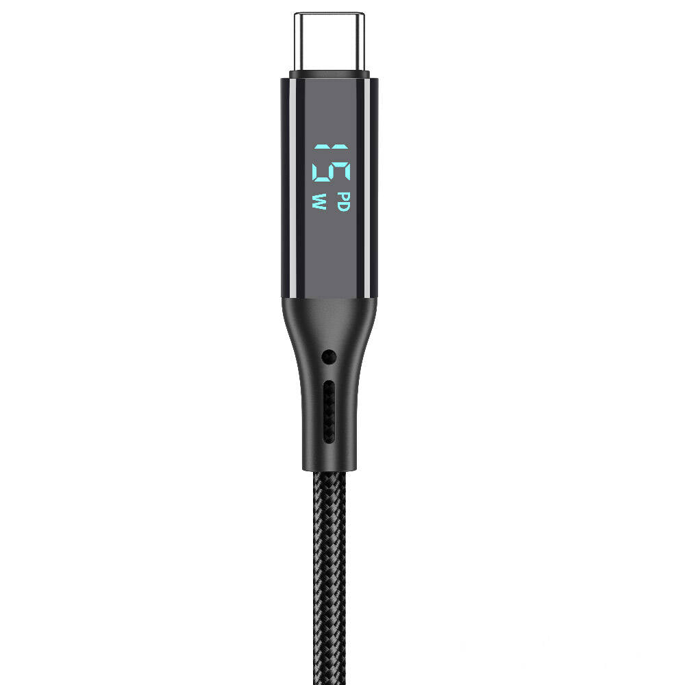 Wiwu Wi-C020 Thor Series 100W Fast Charging Type-C to Type-C Cable 1.2M Gray 