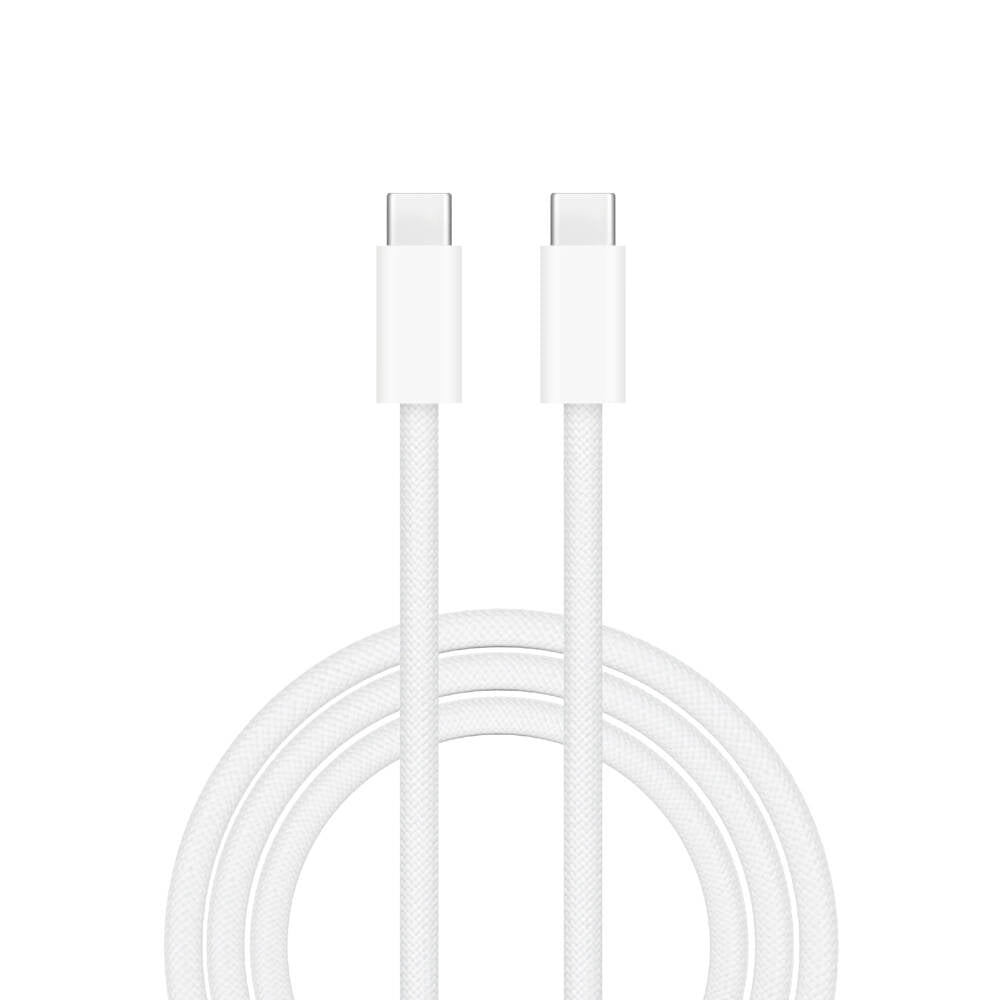 Wiwu Wi-C032 Classic Series 60W Fast Charging Type-C to Type-C Cable 1.5M White 