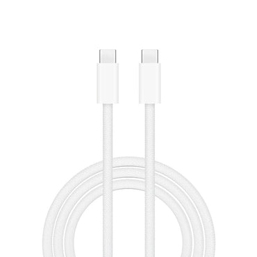 Wiwu Wi-C032 Classic Series 60W Fast Charging Type-C to Type-C Cable 1.5M White 