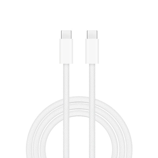 Wiwu Wi-C032 Classic Series 60W Fast Charging Type-C to Type-C Cable 1.5M White 
