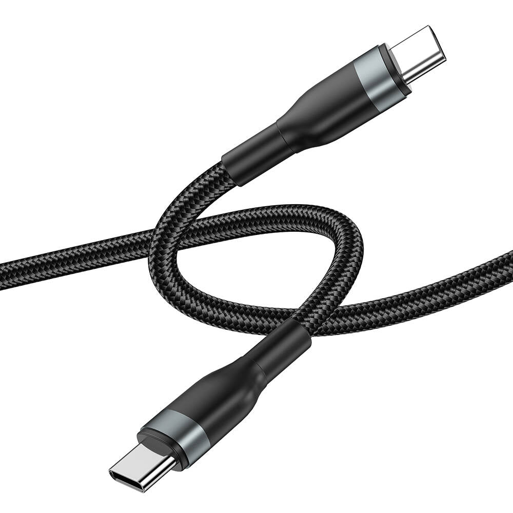Wiwu Wi-C033 Concise Series 3in1 Type-C to Type-C Combo Cable Set Black 