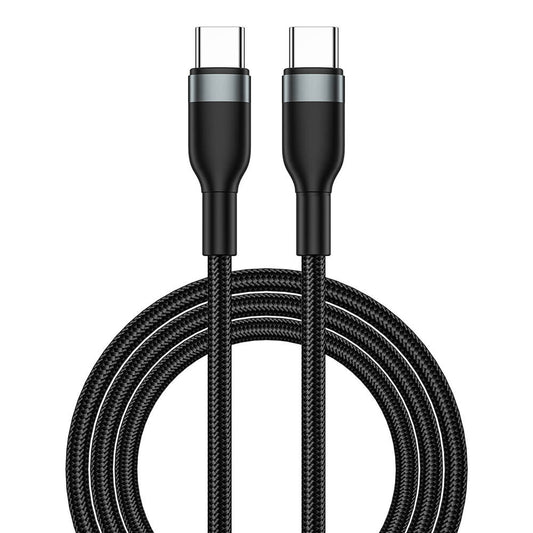 Wiwu Wi-C033 Concise Series 3in1 Type-C to Type-C Combo Cable Set Black 