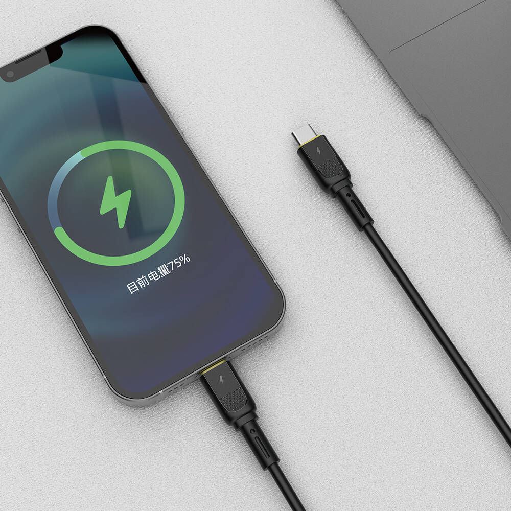 Wiwu Wi-C034 Type-C to Lightning PD Cable 30W 120cm Black 