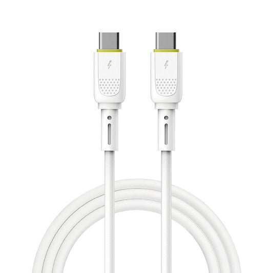 Wiwu Wi-C034 Type-C to Type-C PD Cable 60W 120cm White 