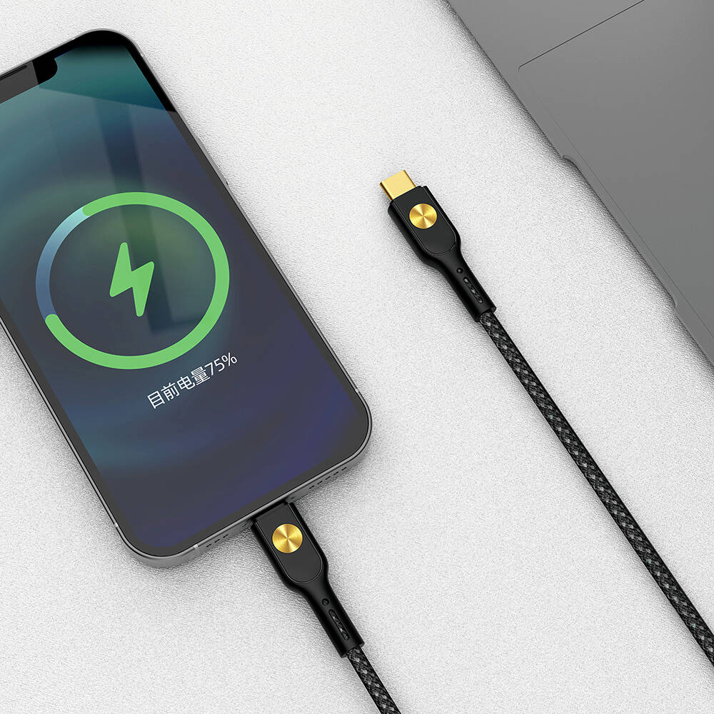 Wiwu Wi-C035 Type-C to Lightning PD Cable 30W 120cm Black
