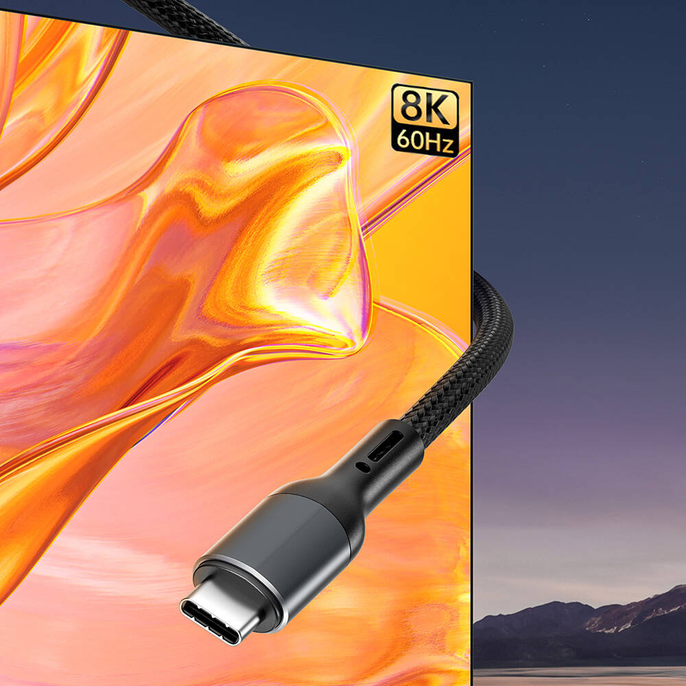 Wiwu Wi-C036 Type-C to Type-C PD Cable 240W 100cm Black 