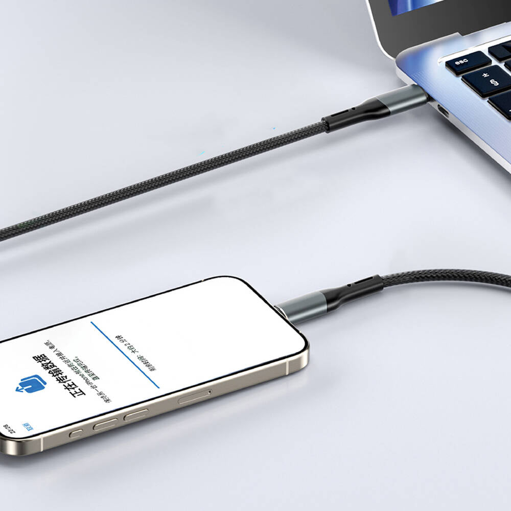 Wiwu Wi-C036 Type-C to Type-C PD Cable 240W 100cm Black 