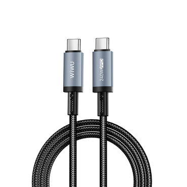 Wiwu Wi-C058 Titanlink Series Type-C to Type-C Fast Charging Data and Charging Cable 240W 1.5M Gray 