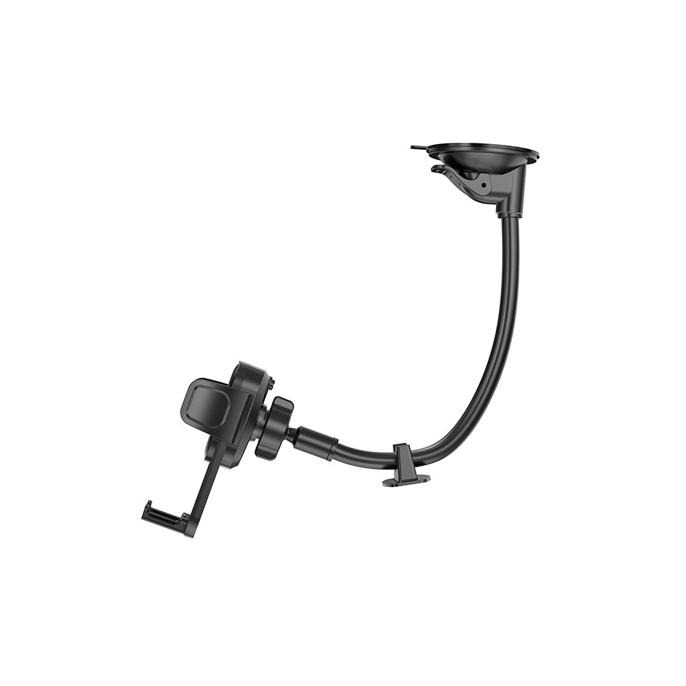 Wiwu Wi-CH061 Gentleman Series Flexible Adjustable Suction Cup Magnetic Design Car Phone Holder Black 