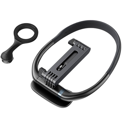Wiwu Wi-CH320 Eller Serbest Magnetik Boyun Askılı Telefon Tutucu Siyah