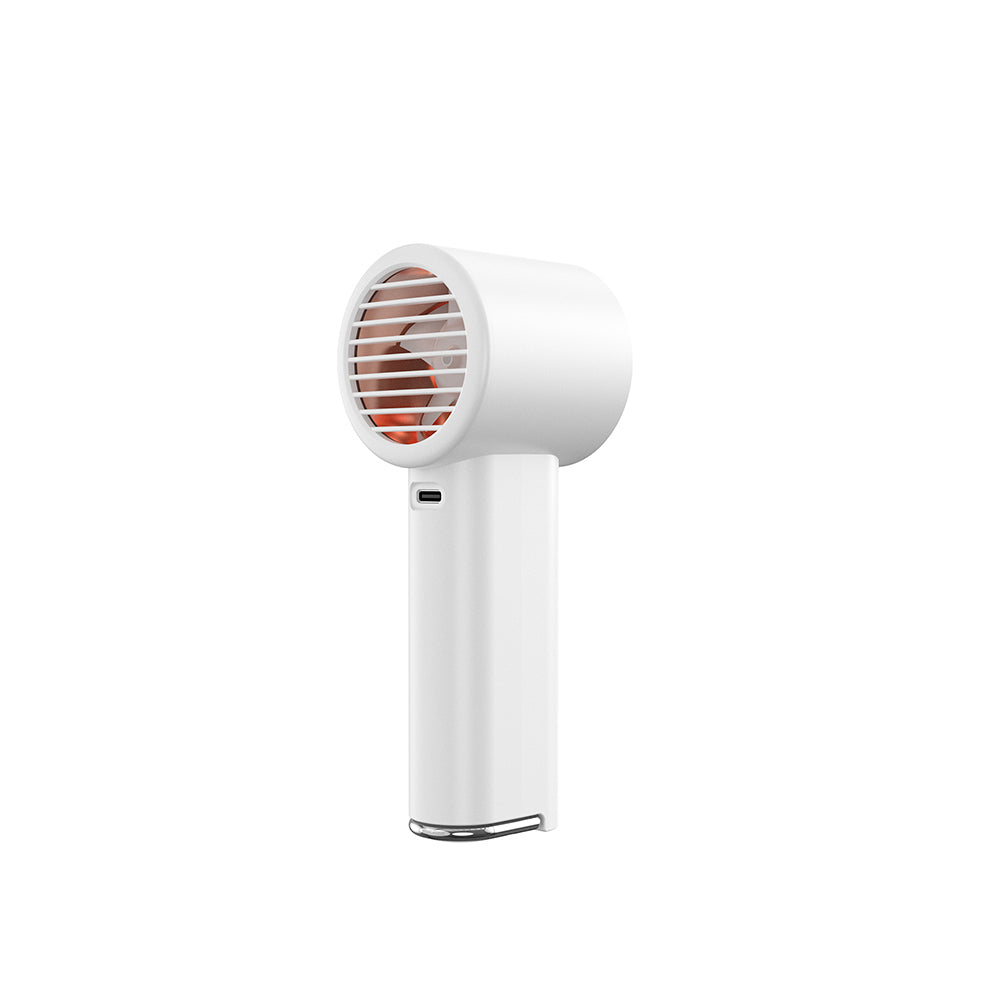 Wiwu Wi-FS016 Digital LED Display Cooling Hand Fan White 