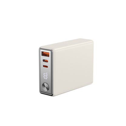 Wiwu Wi-P005 Rock LED Ekranlı Taşınabilir Powerbank PD 20W 10000mAh Beyaz