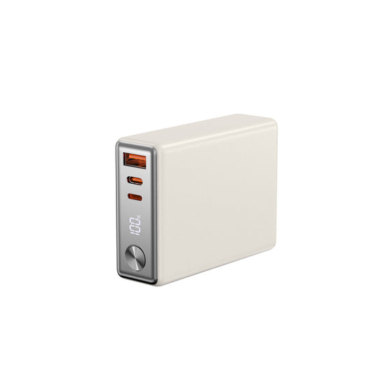 Wiwu Wi-P005 Rock LED Ekranlı Taşınabilir Powerbank PD 20W 10000mAh Beyaz