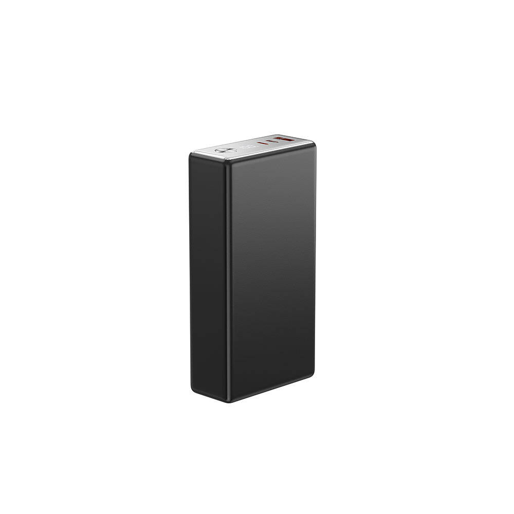 Wiwu Wi-P006 Rock LED Ekranlı Taşınabilir Powerbank PD 20W 20000mAh Siyah