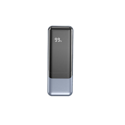 Wiwu Wi-P010 Tank Serisi LED Ekranlı Taşınabilir Powerbank 27000mAh 145W Gri