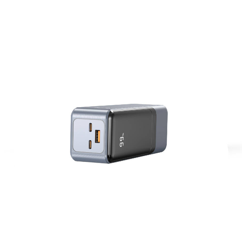 Wiwu Wi-P010 Tank Serisi LED Ekranlı Taşınabilir Powerbank 27000mAh 145W Gri