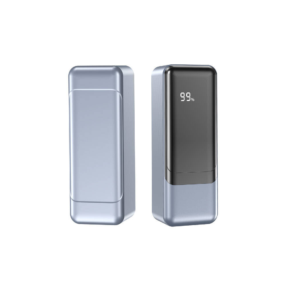 Wiwu Wi-P010 Tank Serisi LED Ekranlı Taşınabilir Powerbank 27000mAh 145W Gri