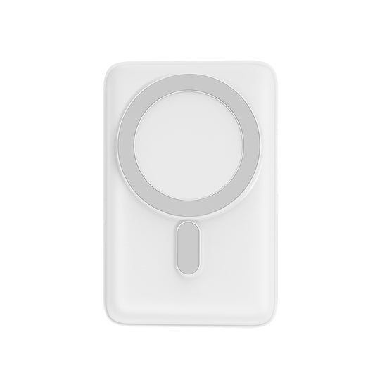 Wiwu Wi-P011 Gentleman Series Wireless Power Bank with LED Light Display Stand 10,000mAh 15W White 