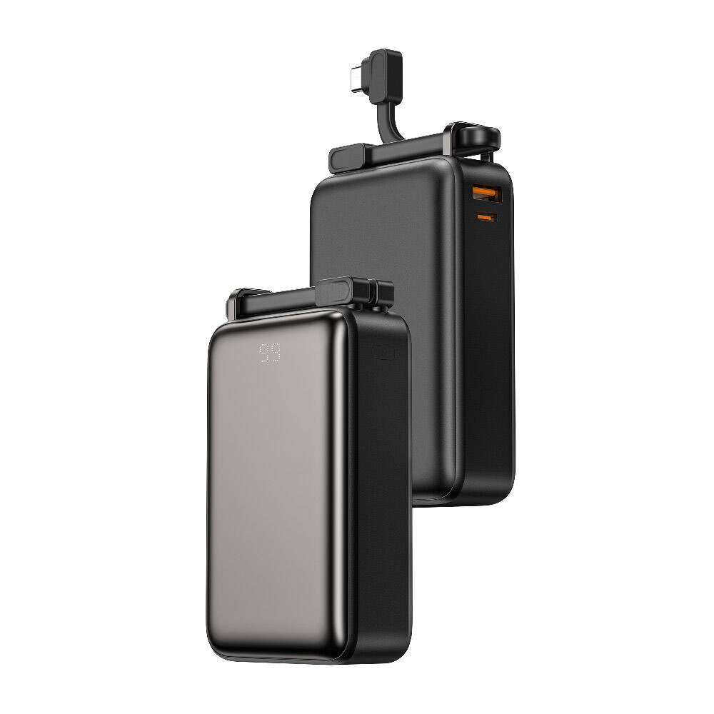 Wiwu Wi-P012 Tank Serisi Dijital Ekranlı Taşınabilir Powerbank 20000mAh 67W Gri